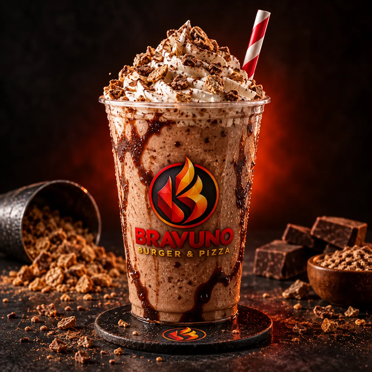 Bravuno Malte em Chamas 500 ml